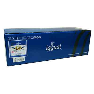 Iggual Toner Reciclado Magenta Hp 126a   Ce313a 
